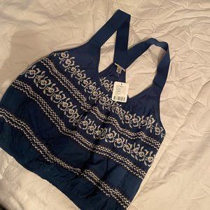 NWT Urban Outfitters / UO embroidered tank top